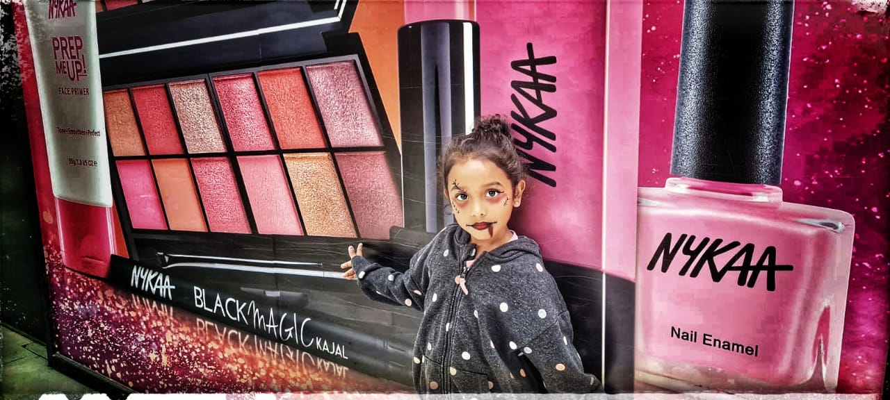 Rithvi’s Spooktacular Halloween: A Nykaa Makeup Adventure